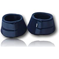 Campanas para caballos | sangre caliente fría completa | negro | campanas de saltar de neopreno S-XL | protección contra…